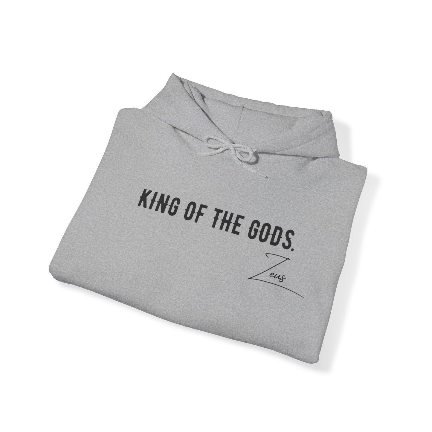 Unisex Hooded Sweatshirt - Olympus's God Zeus - Pardalês_Free Lifestyle