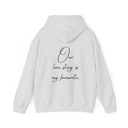 Unisex Hooded Sweatshirt - Valentine's Day - Love Story - Pardalês_Free Lifestyle