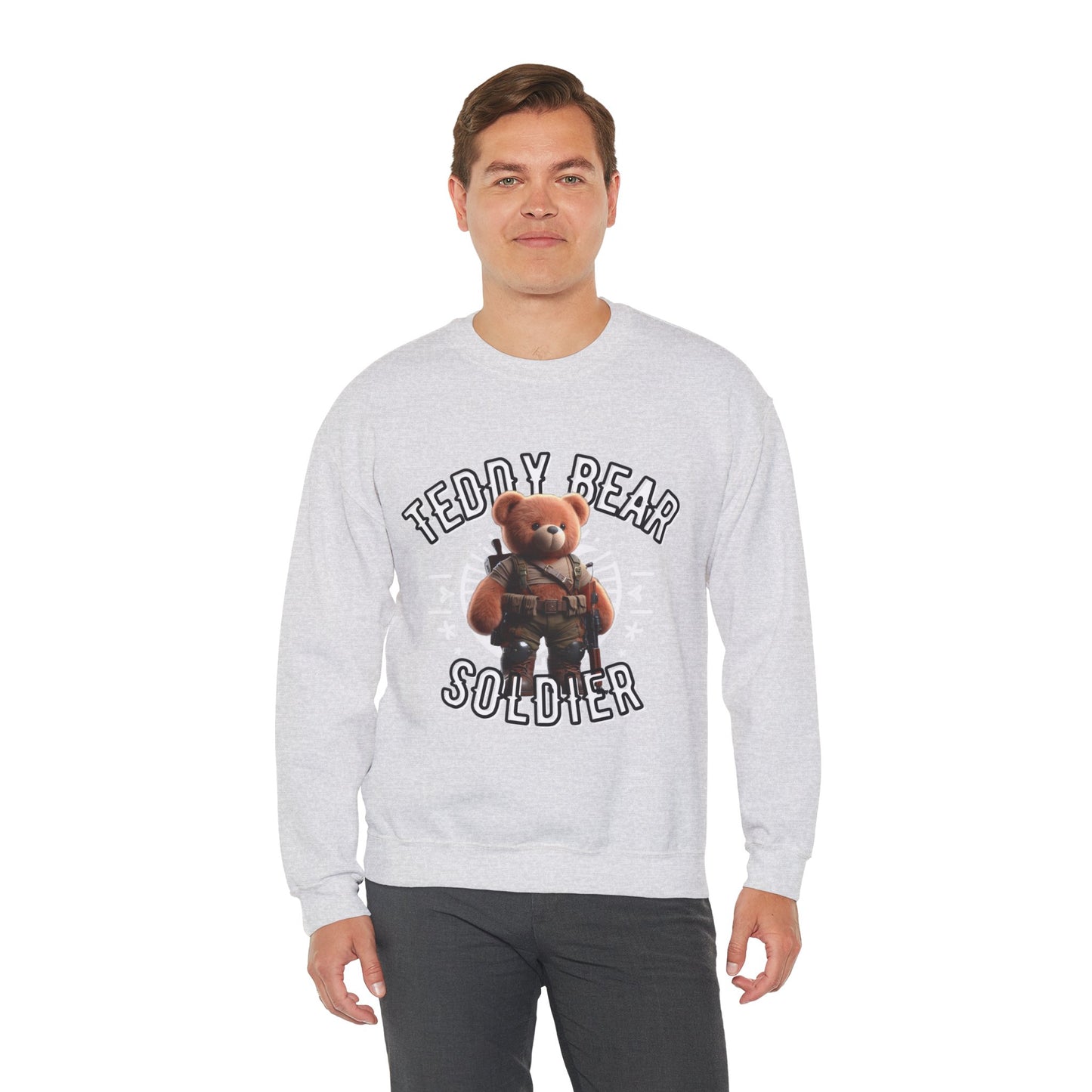 Unisex Sweatshirt - Teddy Soldier - Pardalês_Free Lifestyle