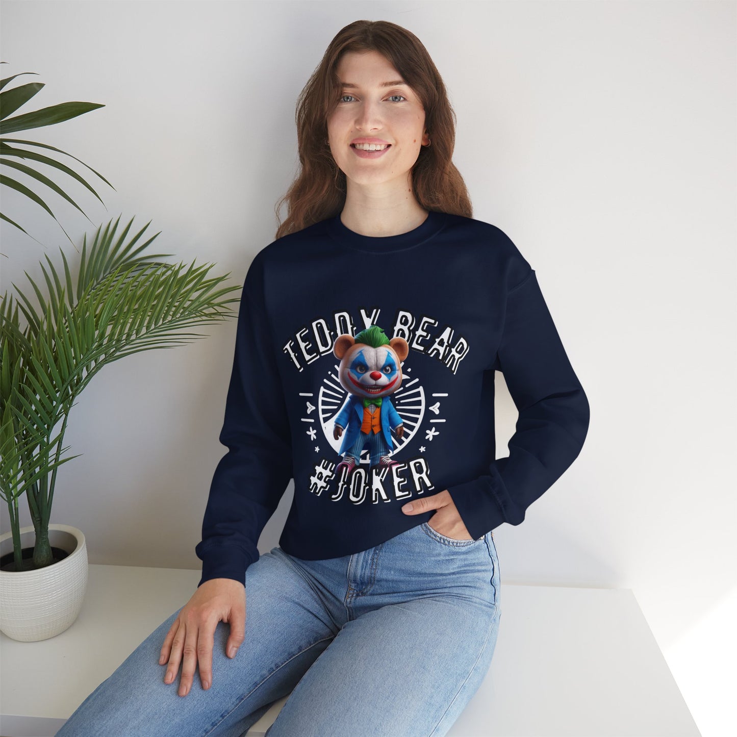 Unisex Sweatshirt - Teddy #Joker - Pardalês_Free Lifestyle