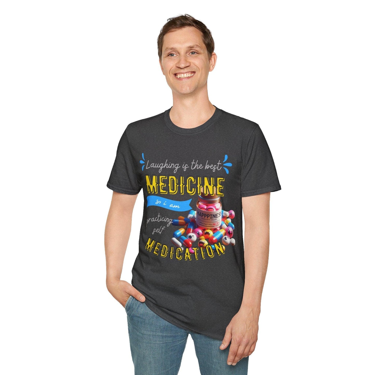 My Way to MEDICINE - Softstyle T-Shirt - Pardalês_Free Lifestyle