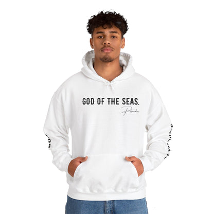 Unisex Hooded Sweatshirt - Olympus's God Poseidon - Pardalês_Free Lifestyle