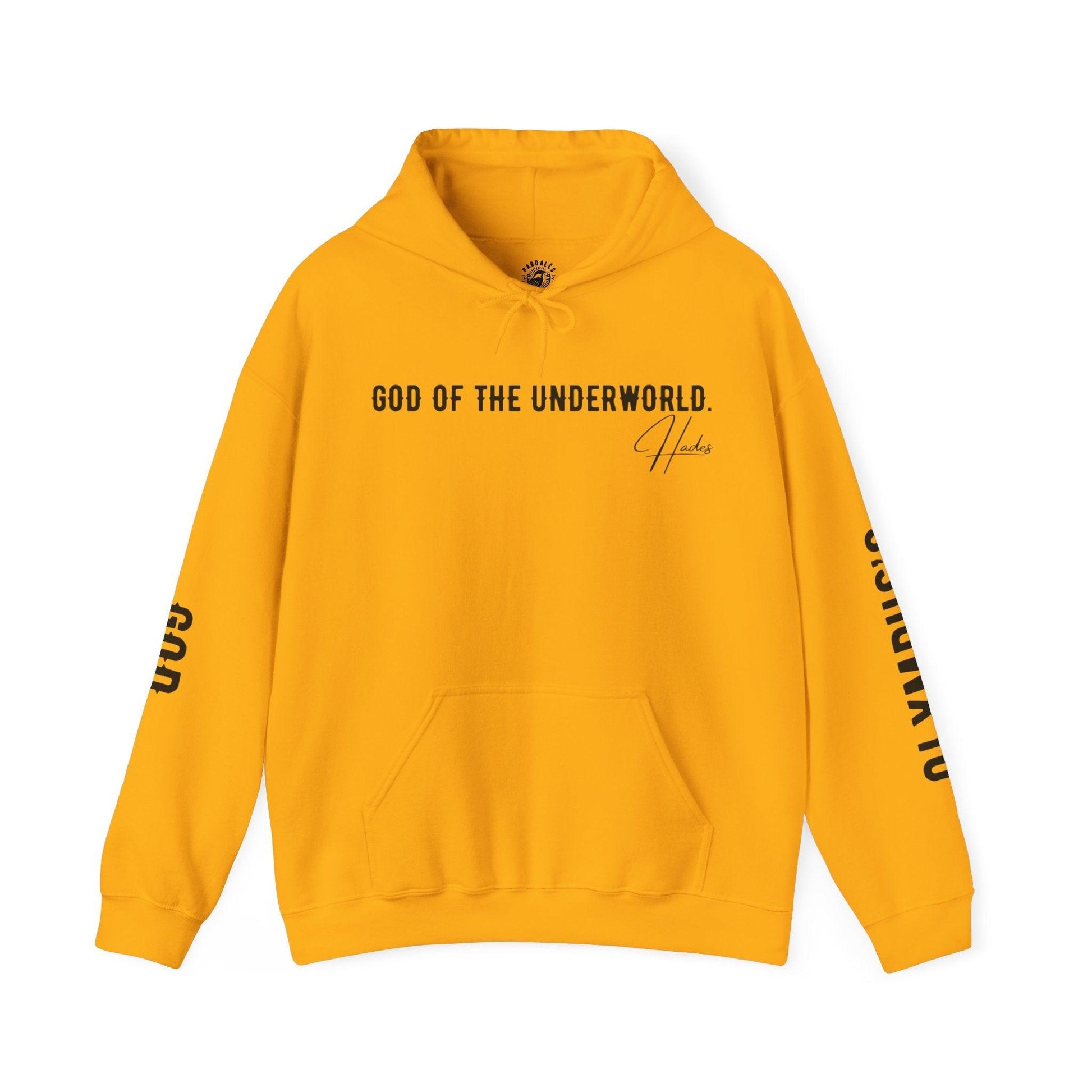 Unisex Hooded Sweatshirt - Olympus's God Hades - Pardalês_Free Lifestyle