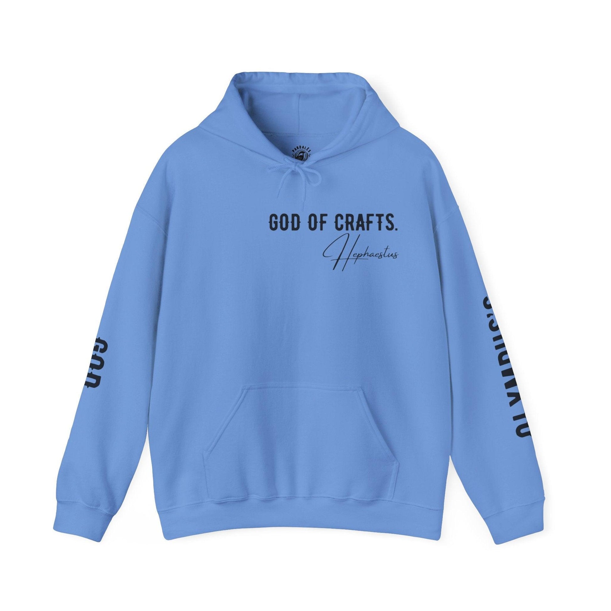 Unisex Hooded Sweatshirt - Olympus's God Hephaestus - Pardalês_Free Lifestyle