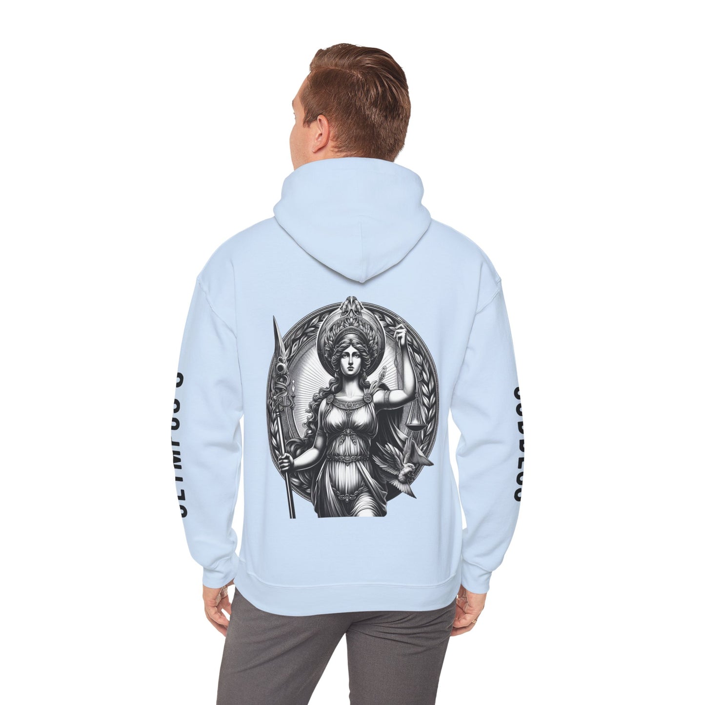 Unisex Hooded Sweatshirt - Olympus's Goddess Athena