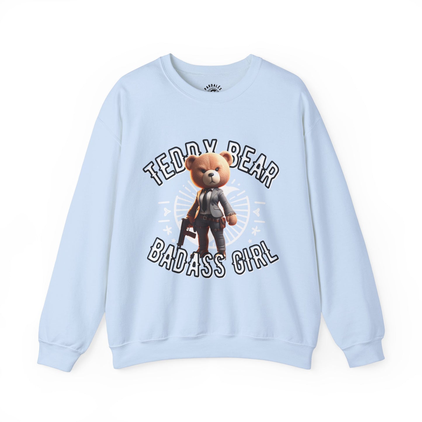 Unisex Sweatshirt - Teddy Badass Girl - Pardalês_Free Lifestyle