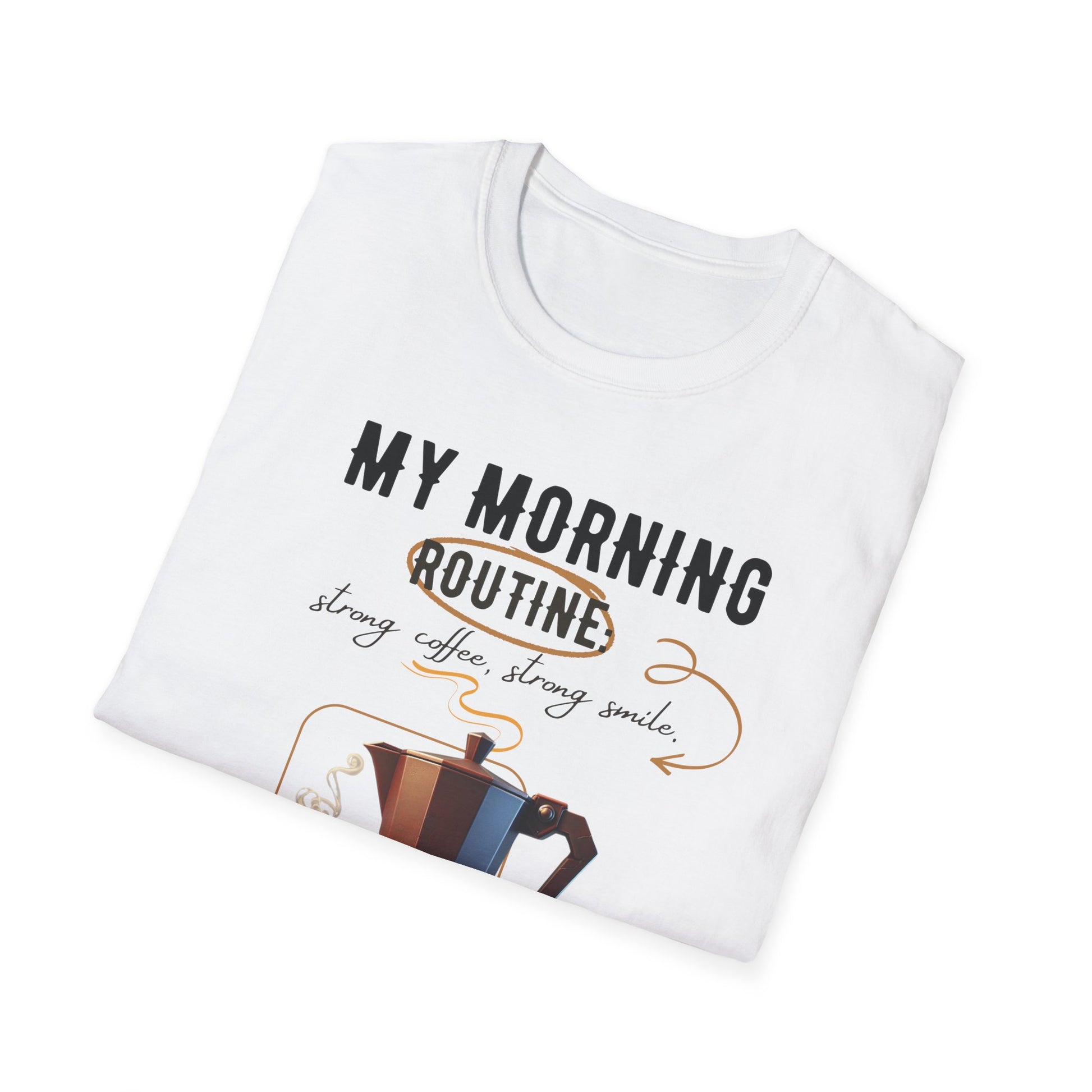 My Way to MORNING - Softstyle T-Shirt - Pardalês_Free Lifestyle