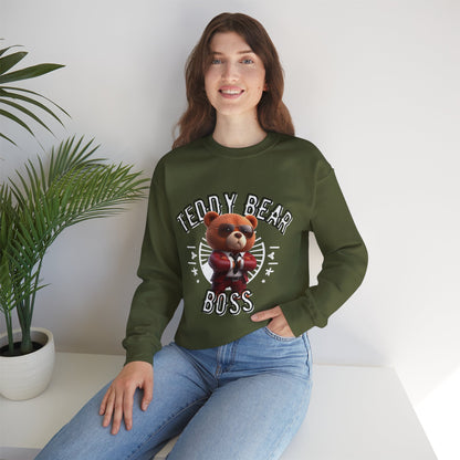 Unisex Sweatshirt - Teddy Boss - Pardalês_Free Lifestyle