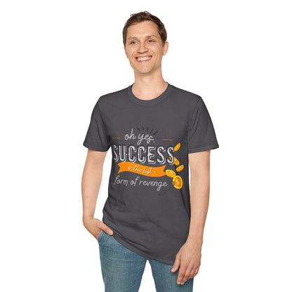 My Way to SUCCESS - Softstyle T-Shirt - Pardalês_Free Lifestyle