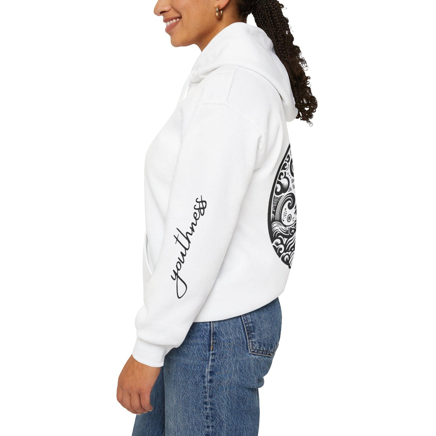 Unisex Hooded Sweatshirt - Chinese Zodiac Monkey - Pardalês_Free Lifestyle