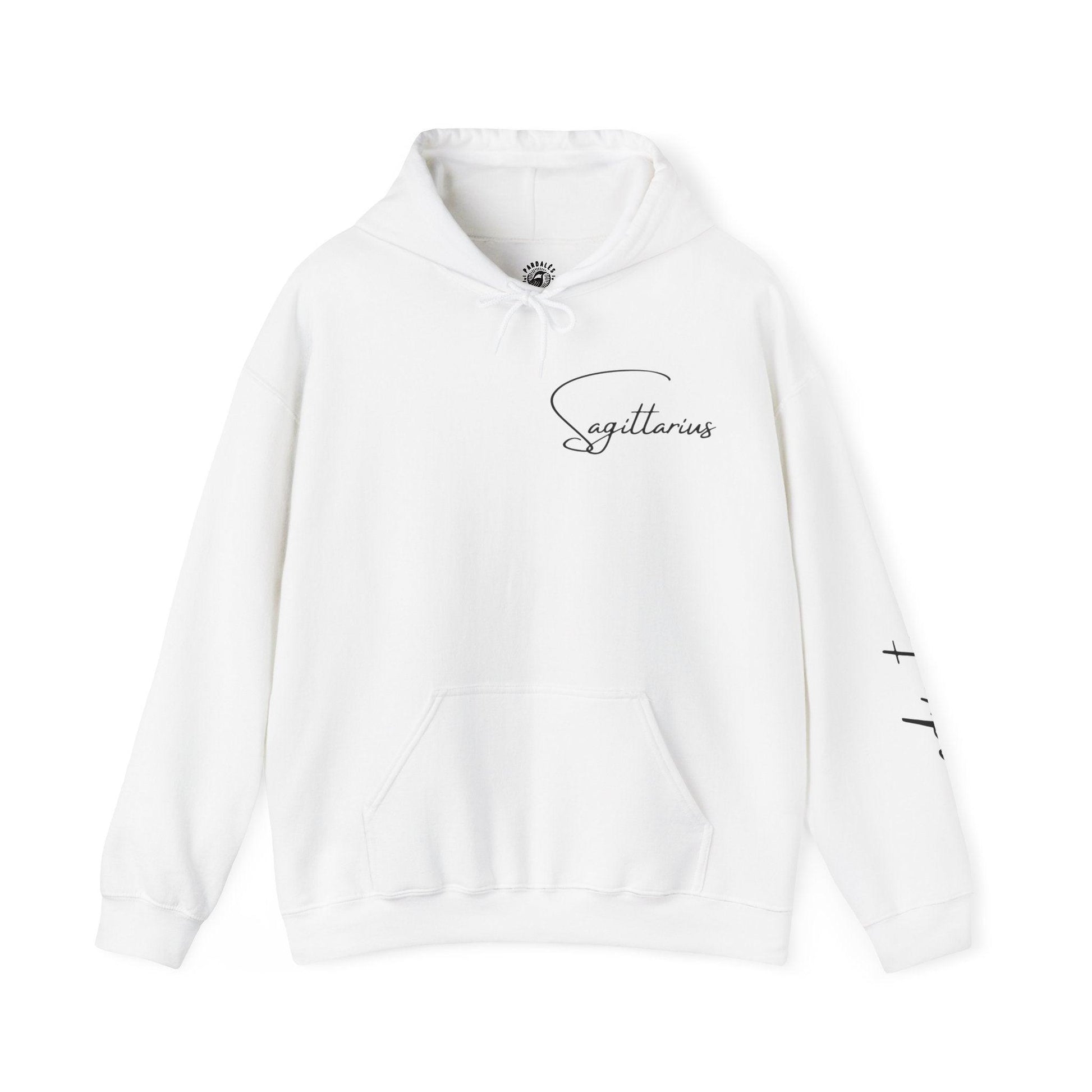 Unisex Hooded Sweatshirt - Sagittarius Sign - Pardalês_Free Lifestyle