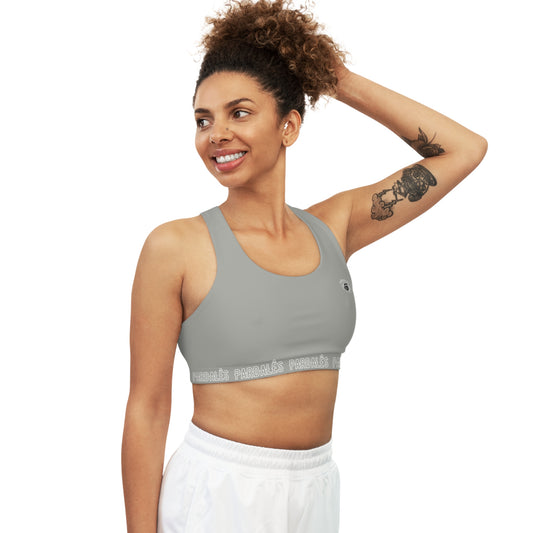 Sports Bra - Grey Greenish