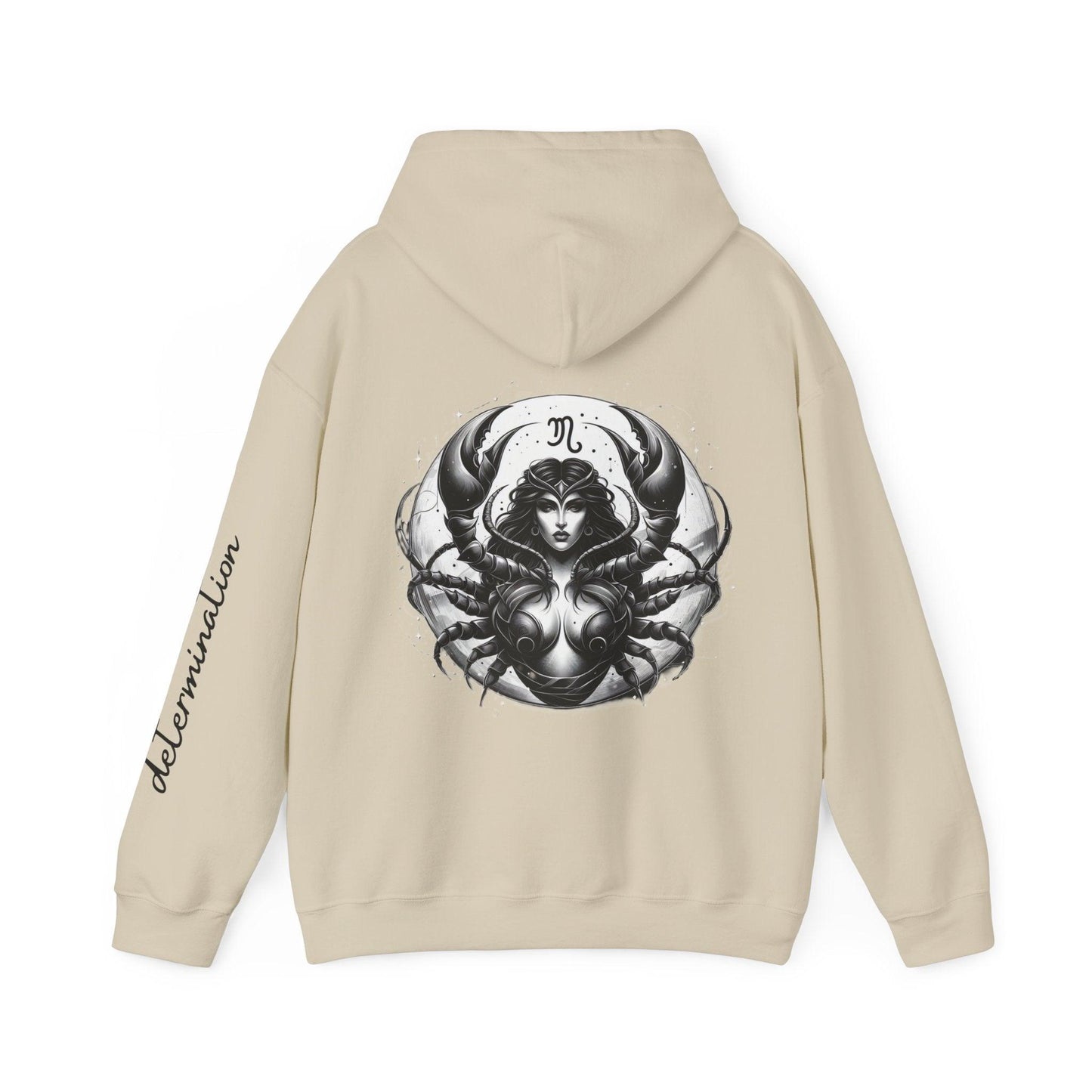 Unisex Hooded Sweatshirt - Scorpio Sign - Pardalês_Free Lifestyle