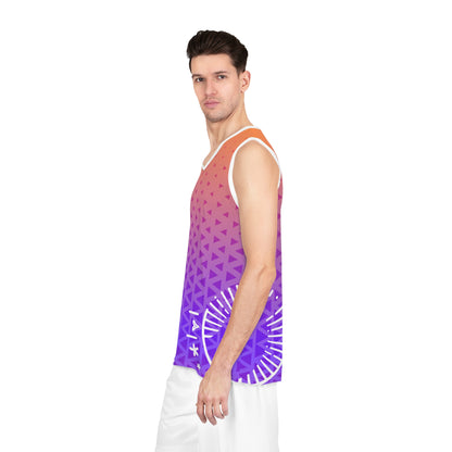 Basketball Shirt - Purplish Printify