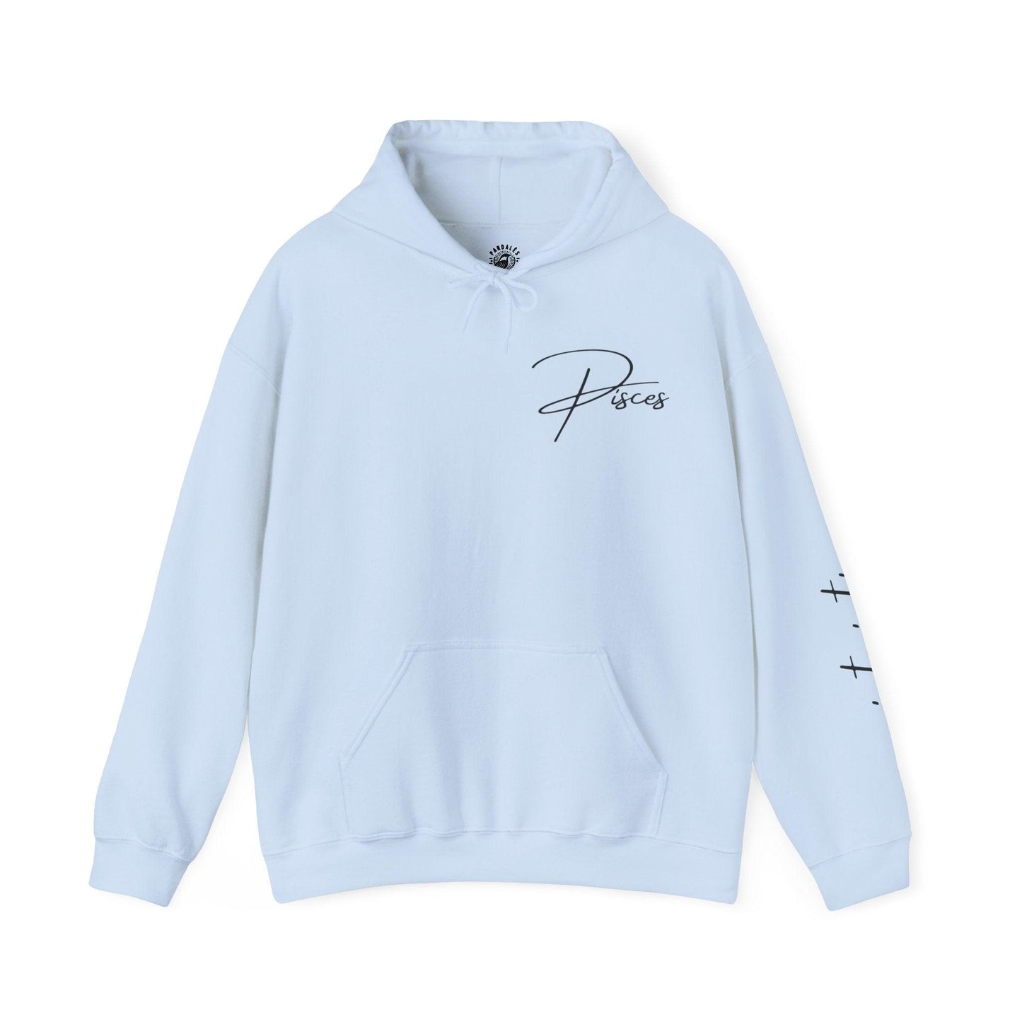 Unisex Hooded Sweatshirt - Pisces Sign - Pardalês_Free Lifestyle