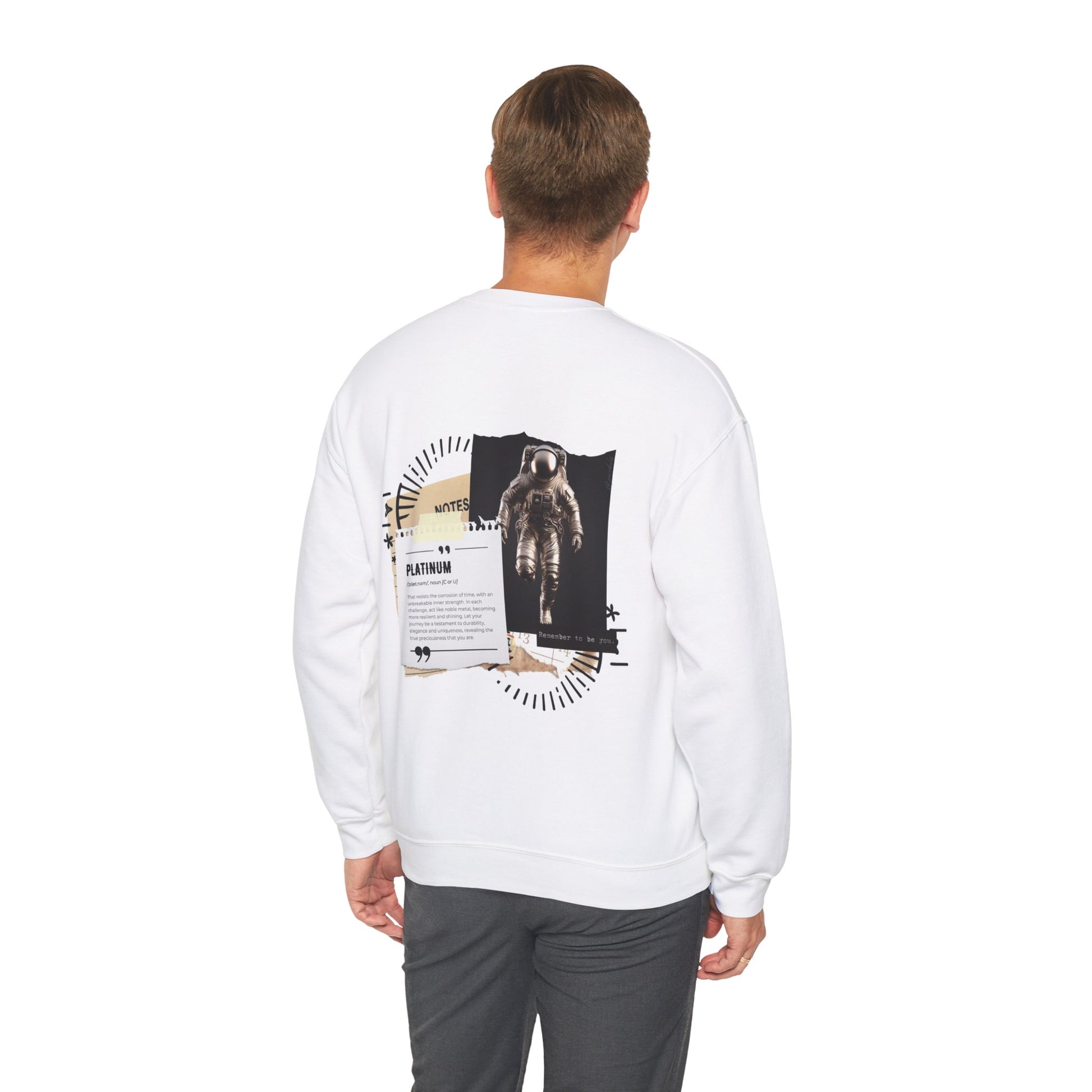 Unisex Sweatshirt - Platinum - Pardalês_Free Lifestyle