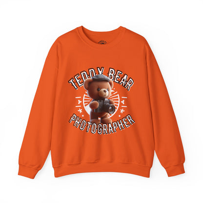 Unisex Sweatshirt - Teddy Photographer - Pardalês_Free Lifestyle