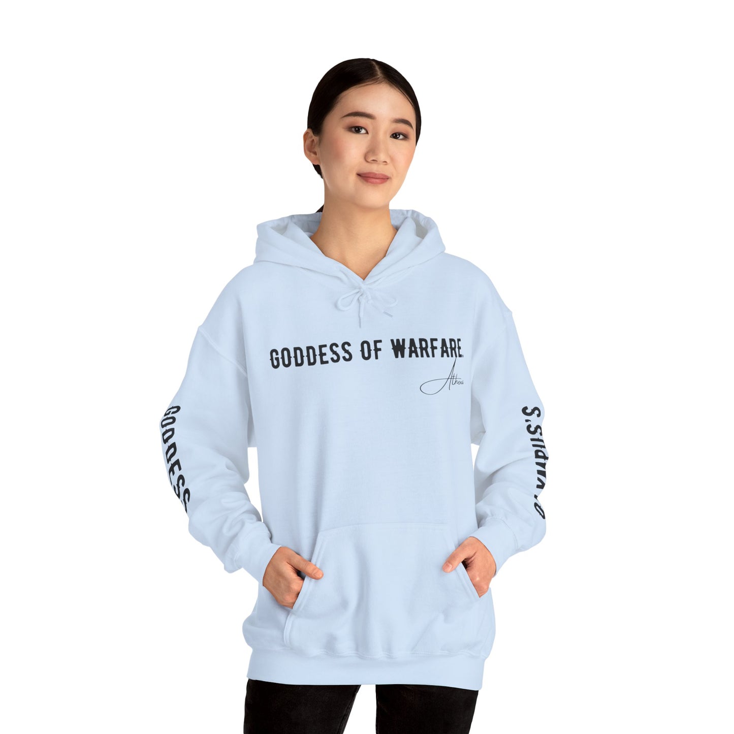 Unisex Hooded Sweatshirt - Olympus's Goddess Athena