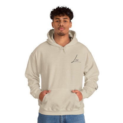 Unisex Hooded Sweatshirt - Leo Sign - Pardalês_Free Lifestyle