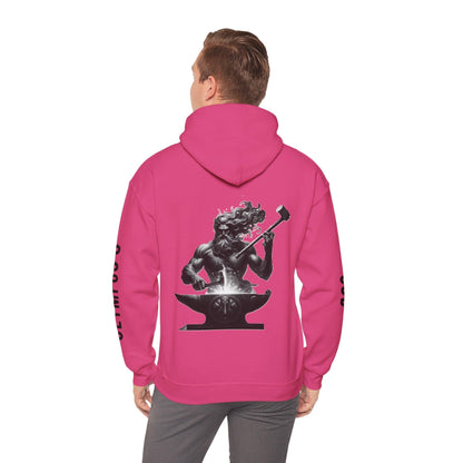 Unisex Hooded Sweatshirt - Olympus's God Hephaestus - Pardalês_Free Lifestyle