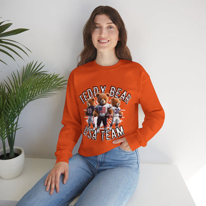 Unisex Sweatshirt - Teddy USA Team - Pardalês_Free Lifestyle