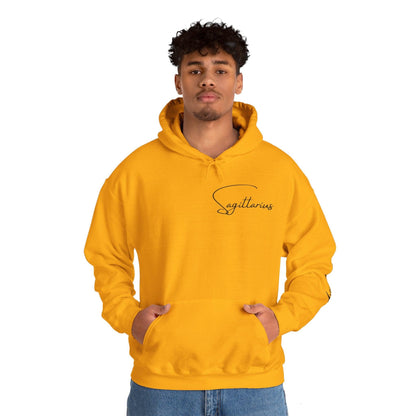 Unisex Hooded Sweatshirt - Sagittarius Sign - Pardalês_Free Lifestyle