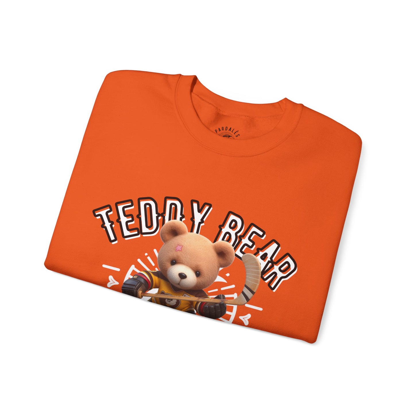 Unisex Sweatshirt - Teddy Ice Hockey - Pardalês_Free Lifestyle