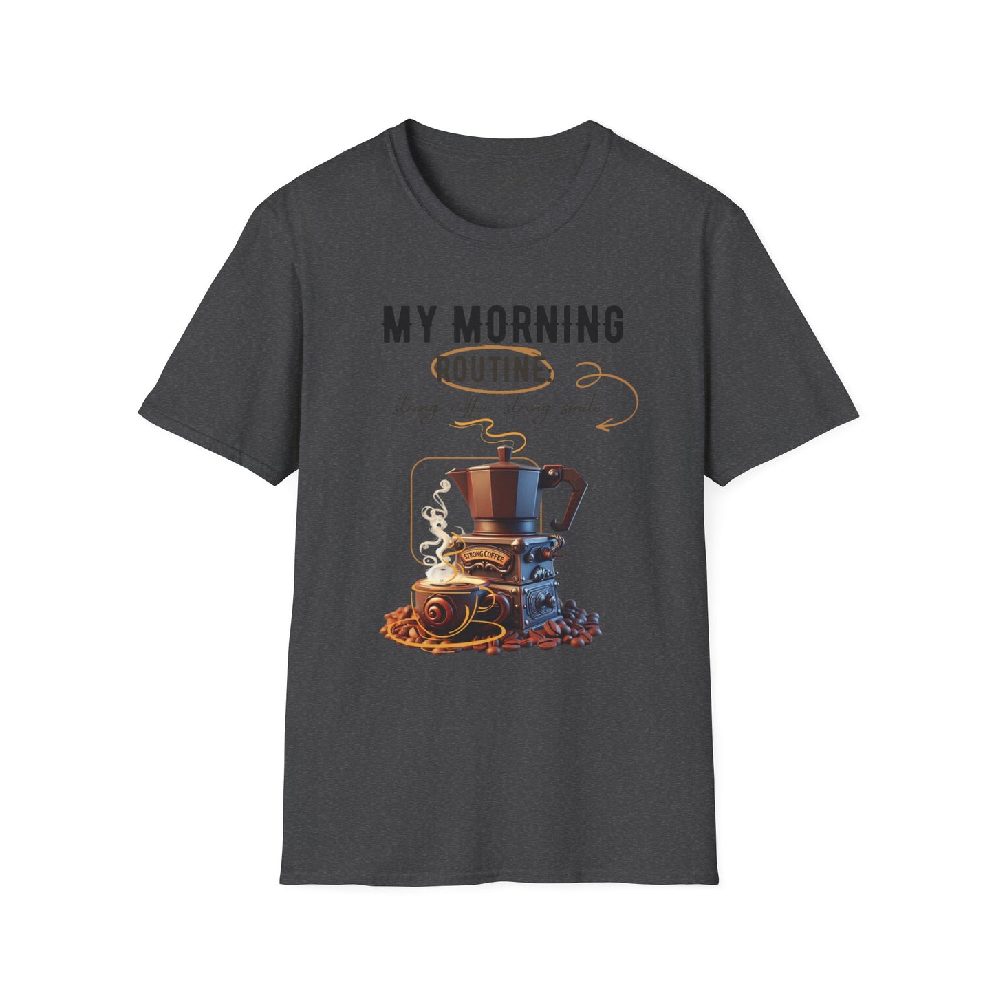 My Way to MORNING - Softstyle T-Shirt - Pardalês_Free Lifestyle