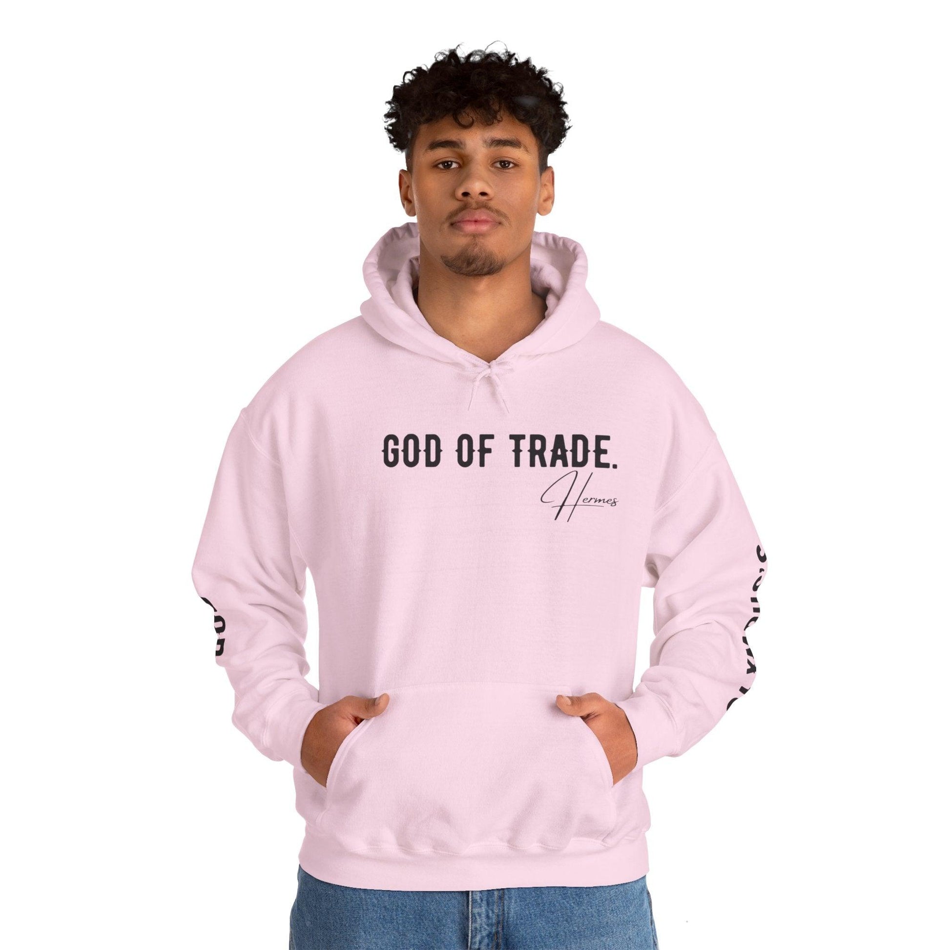 Unisex Hooded Sweatshirt - Olympus's God Hermes - Pardalês_Free Lifestyle