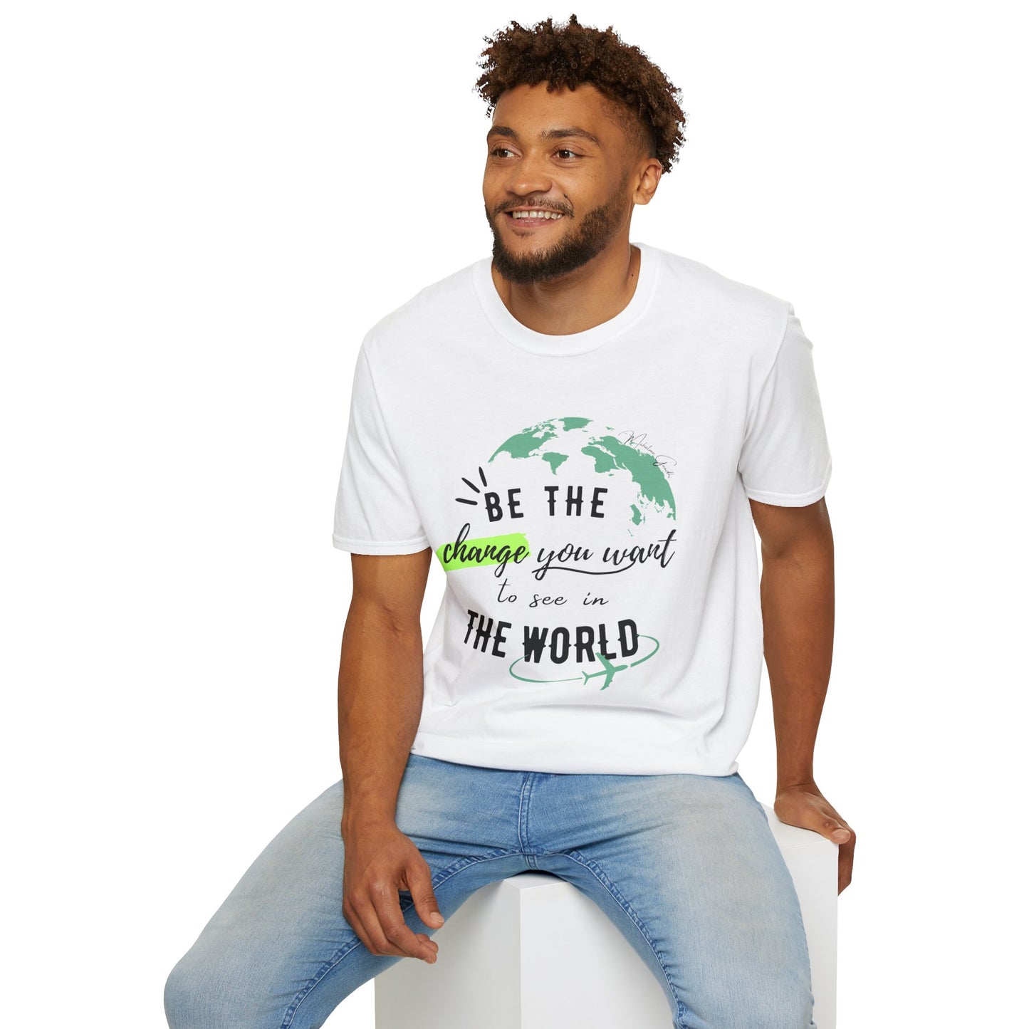 My Way to CHANGE - Softstyle T-Shirt - Pardalês_Free Lifestyle