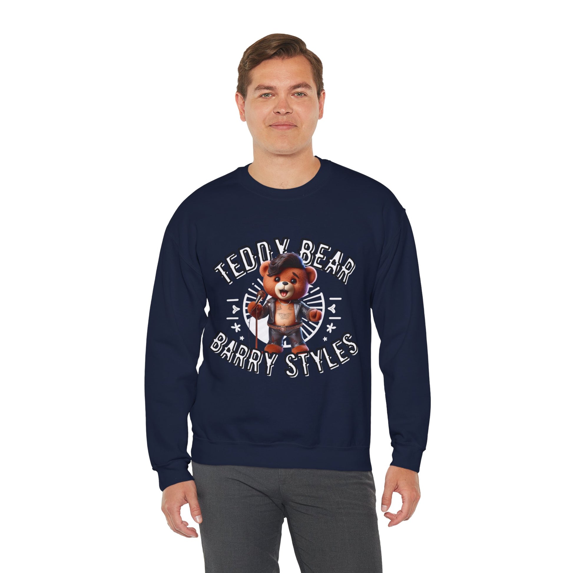 Unisex Sweatshirt - Teddy Barry Styles - Pardalês_Free Lifestyle