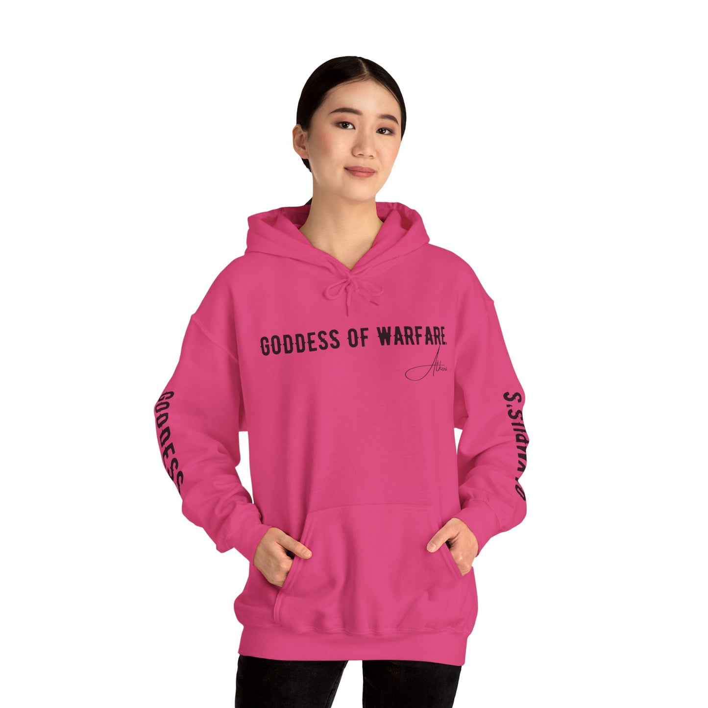 Unisex Hooded Sweatshirt - Olympus's Goddess Athena