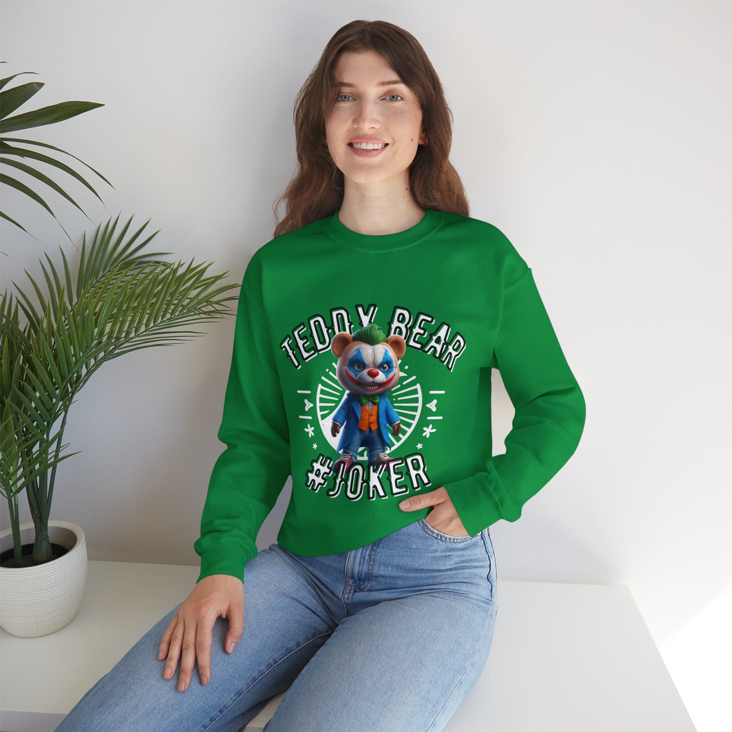 Unisex Sweatshirt - Teddy #Joker - Pardalês_Free Lifestyle