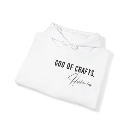 Unisex Hooded Sweatshirt - Olympus's God Hephaestus - Pardalês_Free Lifestyle