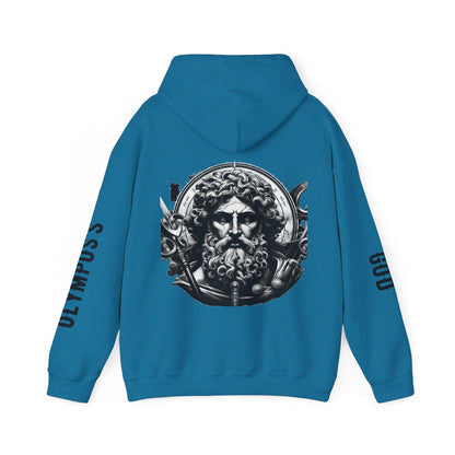 Unisex Hooded Sweatshirt - Olympus's God Ares - Pardalês_Free Lifestyle