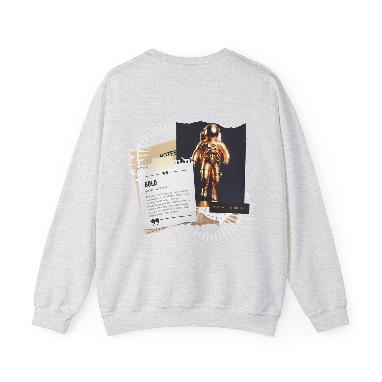 Unisex Sweatshirt - Gold - Pardalês_Free Lifestyle