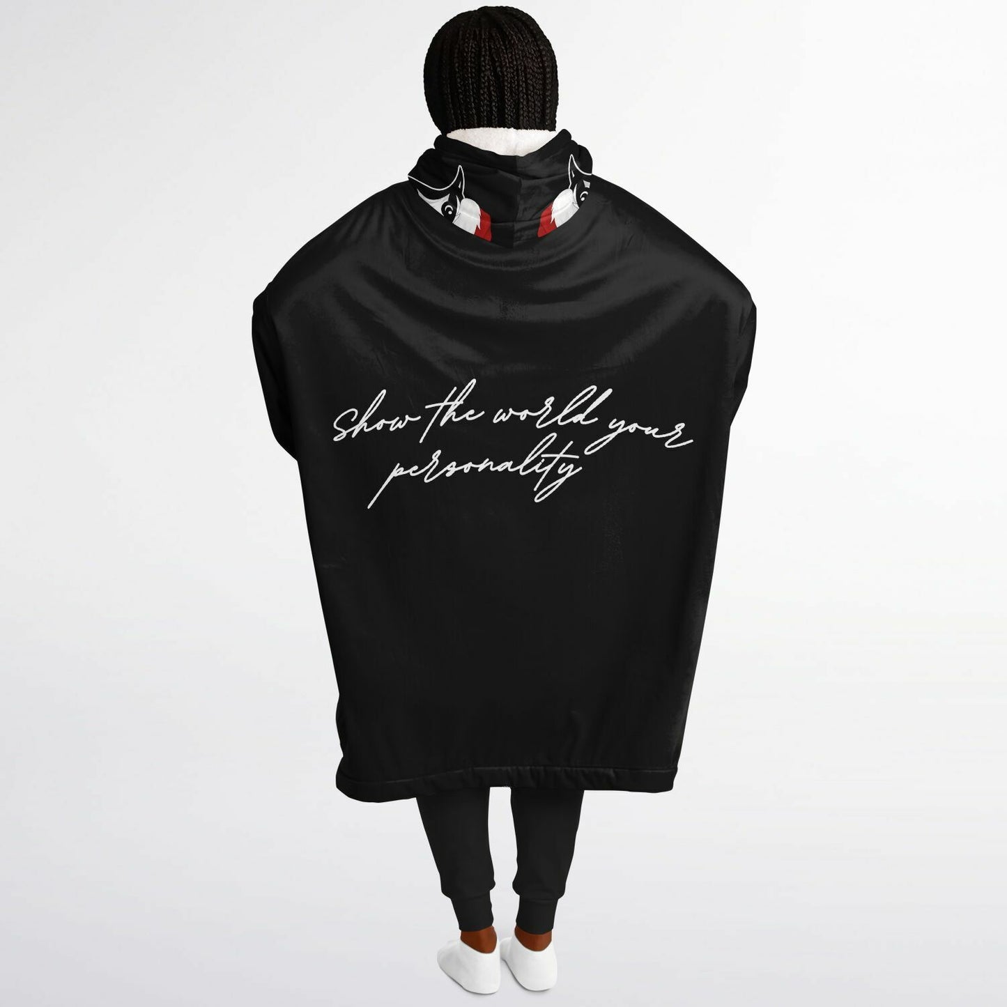 Snug Hoodie - Unisex Christmas Black Subliminator