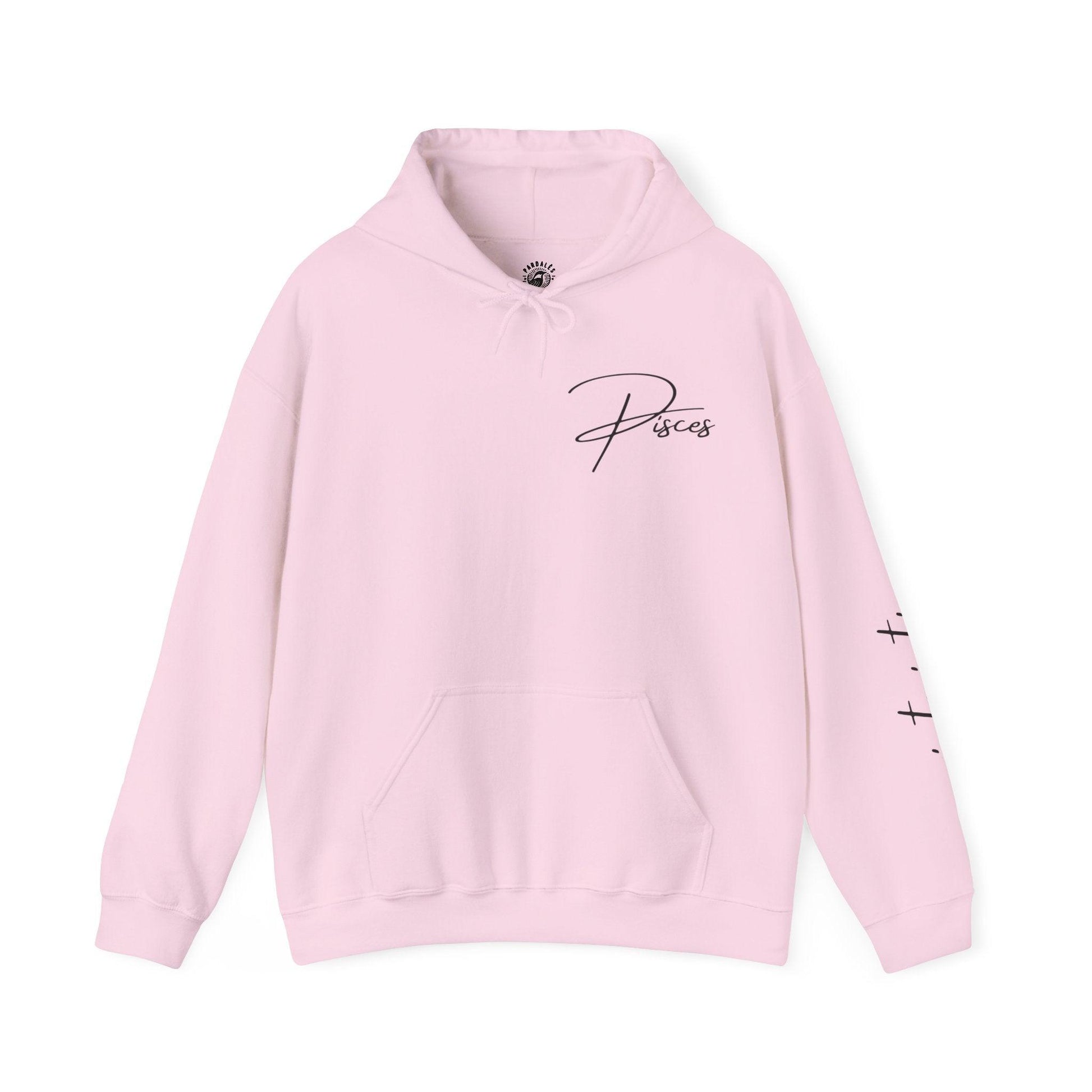 Unisex Hooded Sweatshirt - Pisces Sign - Pardalês_Free Lifestyle