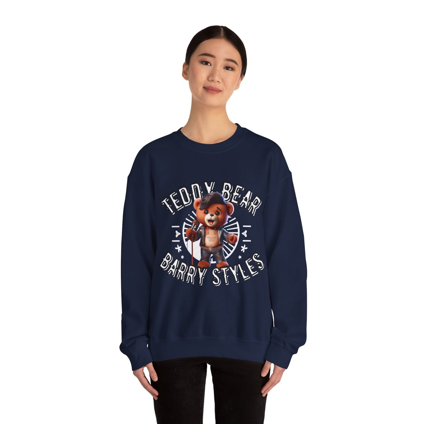 Unisex Sweatshirt - Teddy Barry Styles - Pardalês_Free Lifestyle