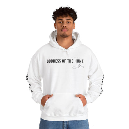 Unisex Hooded Sweatshirt - Olympus's Goddess Artemis - Pardalês_Free Lifestyle