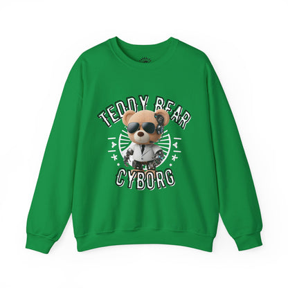 Unisex Sweatshirt - Teddy Cyborg - Pardalês_Free Lifestyle