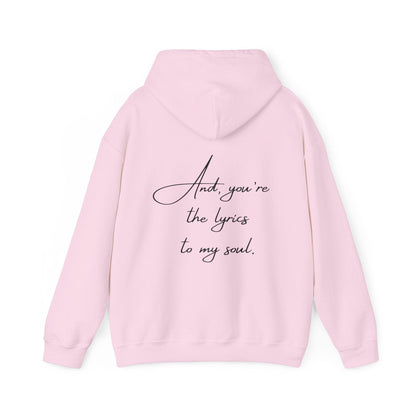 Unisex Hooded Sweatshirt - Valentine's Day - Melody- Couple Shirt 2/2 - Pardalês_Free Lifestyle