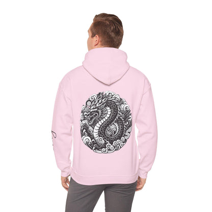 Unisex Hooded Sweatshirt - Chinese Zodiac Dragon - Pardalês_Free Lifestyle