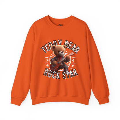 Unisex Sweatshirt - Teddy Rock Star - Pardalês_Free Lifestyle