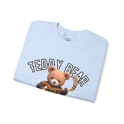 Unisex Sweatshirt - Teddy Ice Hockey - Pardalês_Free Lifestyle