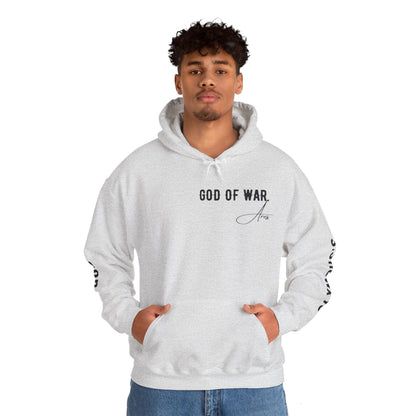 Unisex Hooded Sweatshirt - Olympus's God Ares - Pardalês_Free Lifestyle