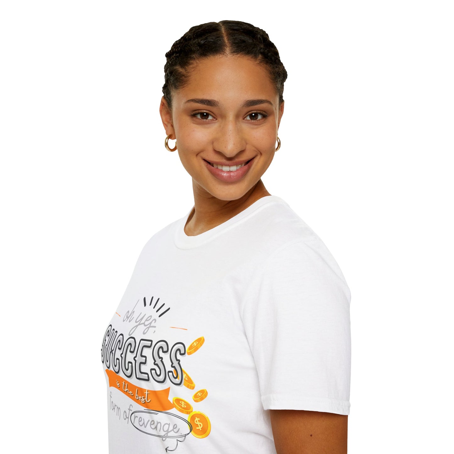 My Way to SUCCESS - Softstyle T-Shirt - Pardalês_Free Lifestyle