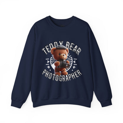 Unisex Sweatshirt - Teddy Photographer - Pardalês_Free Lifestyle