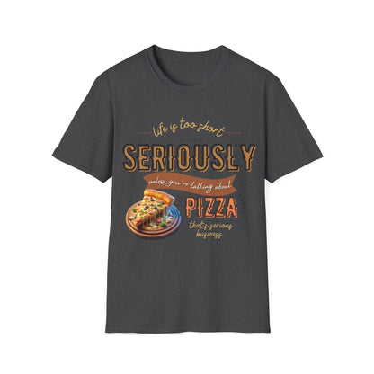 My Way to PIZZA - Softstyle T-Shirt - Pardalês_Free Lifestyle