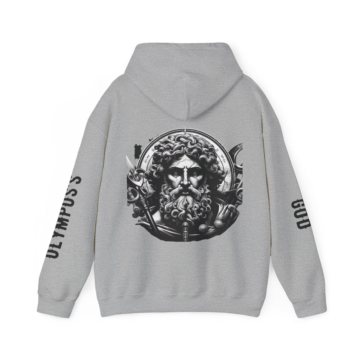 Unisex Hooded Sweatshirt - Olympus's God Ares - Pardalês_Free Lifestyle